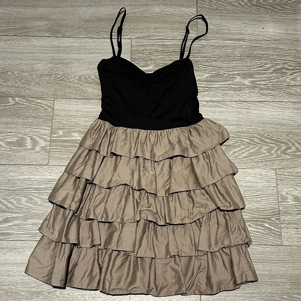 Tiered Mini Dress